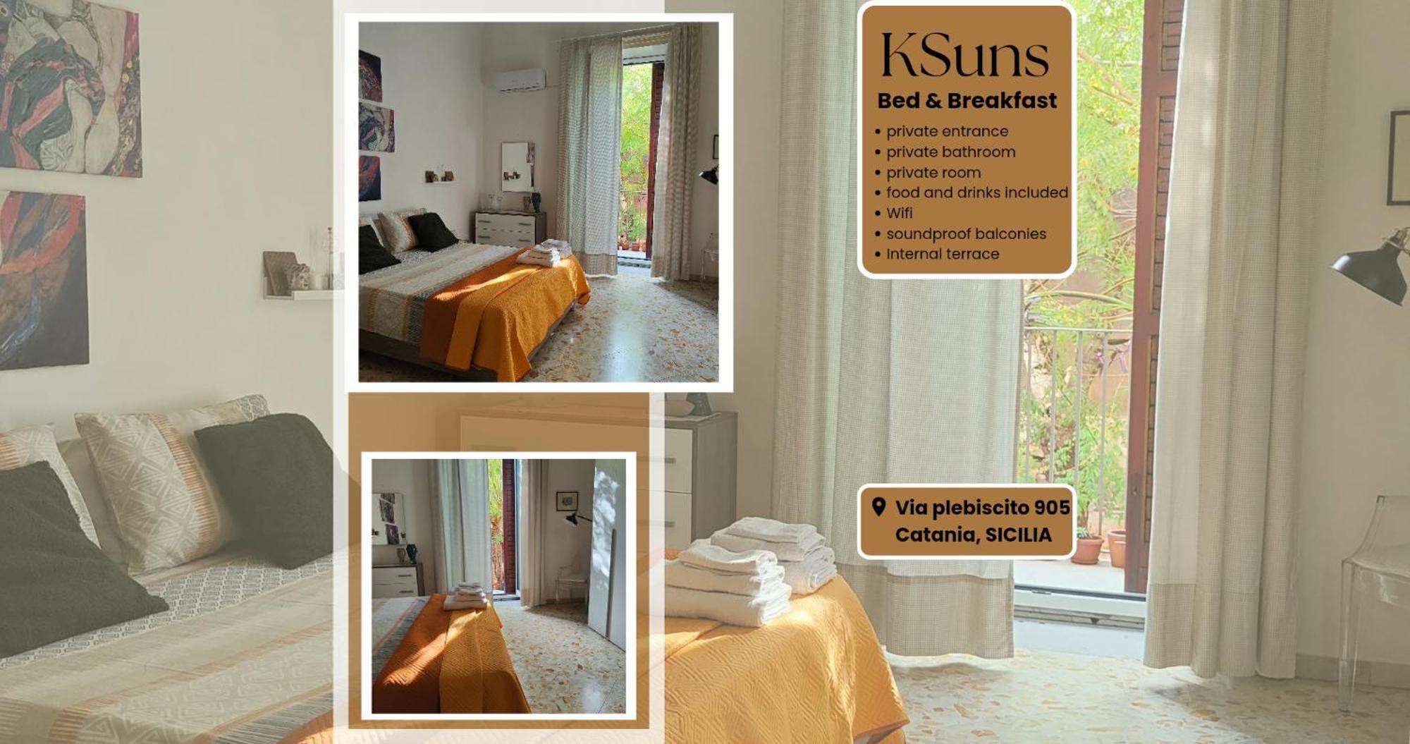 Ksuns Bed & Breakfast Catania Ngoại thất bức ảnh