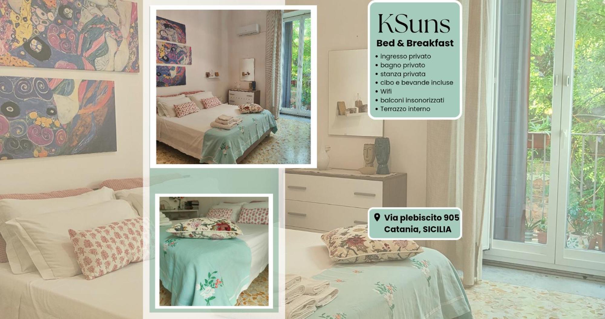 Ksuns Bed & Breakfast Catania Ngoại thất bức ảnh